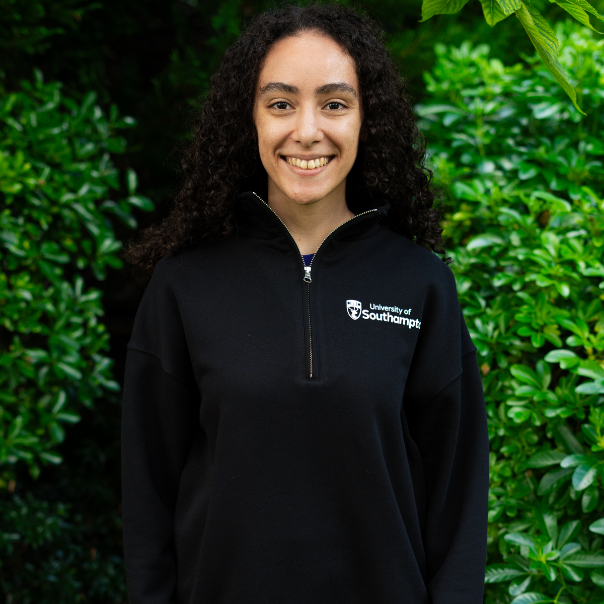 Fairtrade 1/4 Zip Sweatshirt - UoS logo