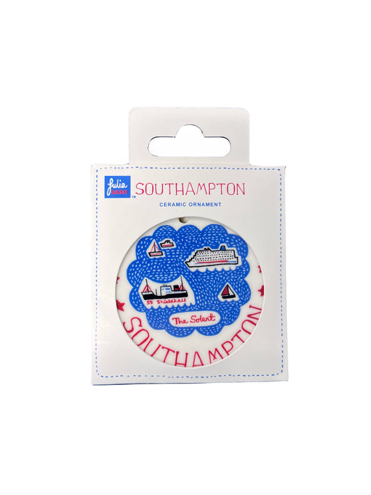 Southampton Ceramic Ornament - Sea