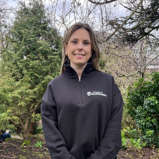 Fairtrade 1/4 Zip Sweatshirt - UoS logo