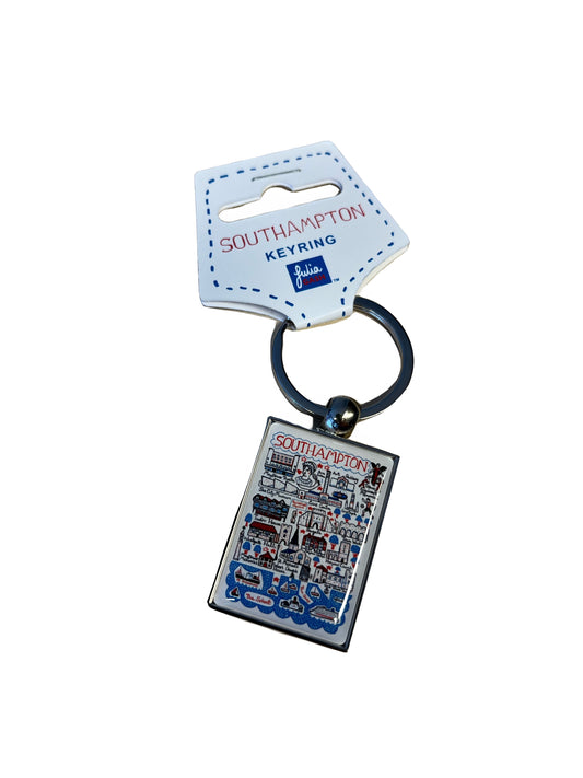 Southampton Metal Keyring