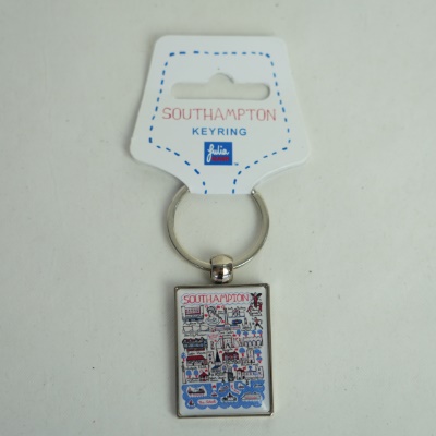 Southampton Metal Key Ring